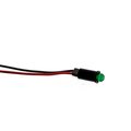 Dialight Led Panel Mount Indicators Green Panel Mount 6In Lead, Pvc Free 559-5201-023F